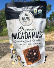 Load image into Gallery viewer, Island Harvest Organic Macadamia Nuts with Dark Chocolate
