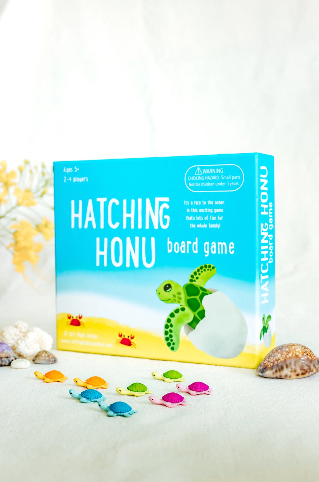 Left Right Design Hatching Honu Board Game