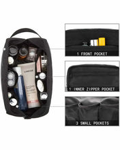 Load image into Gallery viewer, Liana Lola Dopp Kit- Leaves Black Beige
