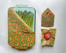 Load image into Gallery viewer, Meli Wraps 3-Pack Reusable Beeswax Food Wrap-Kalo Print
