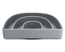 Load image into Gallery viewer, Ava + Oliver Rainbow Plate Slate
