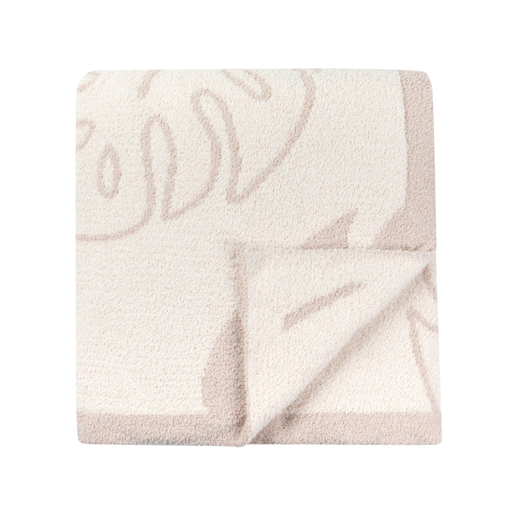 Coco Moon Monstera Bliss Blanket