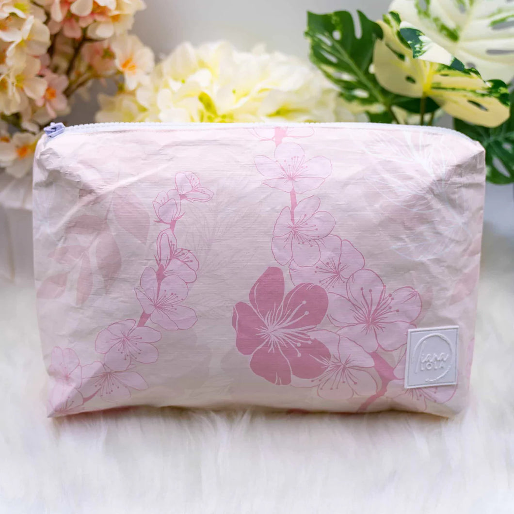 Liana Lola Water-Resistant Pouch - Sakura Beige Pink