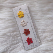 Load image into Gallery viewer, Valia Honolulu Eco-Friendly Paper Clip Set-Flower Favorites 2
