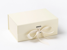 Load image into Gallery viewer, Medium Ivory Gift Box with Ribbon*
